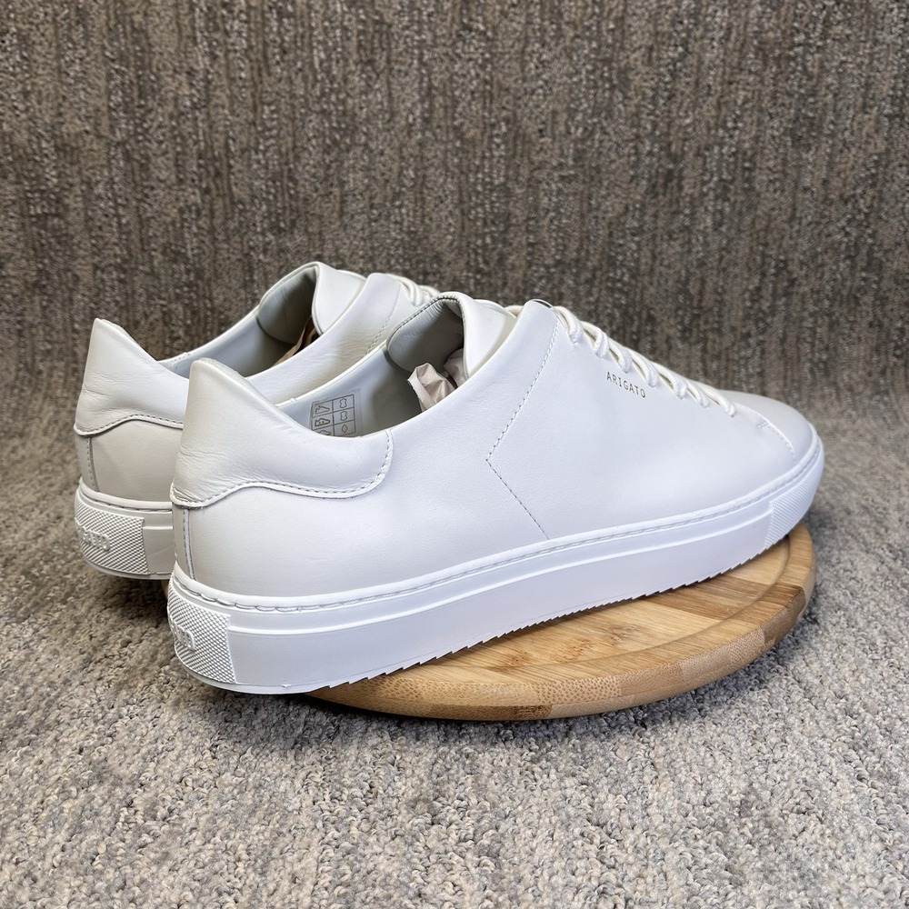 NEW Axel Arigato Clean 90 Sneaker Mens Size 14 White Leather Lace Up Casual Shoe - Picture 3 of 12